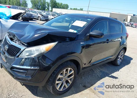 2015 Kia Sportage Lx from USA, damaged, VIN KNDPBCAC7F7781618